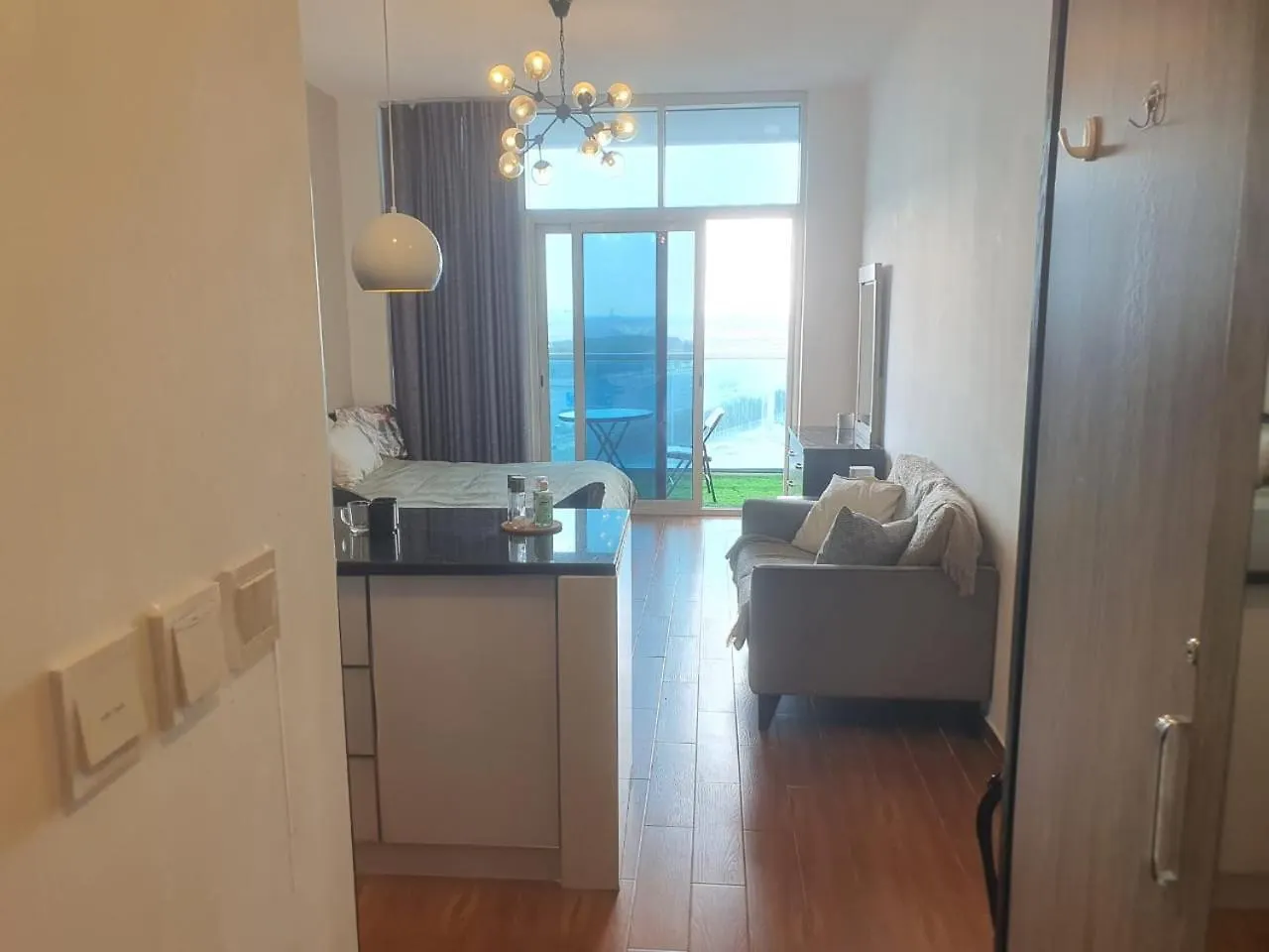 Apartman Dulex Fully Furnished Studio With Balcony Al Jawhara Tower Jvt District 2 Jumeirah Village Triangle, Dubaj Egyesült Arab Emírségek